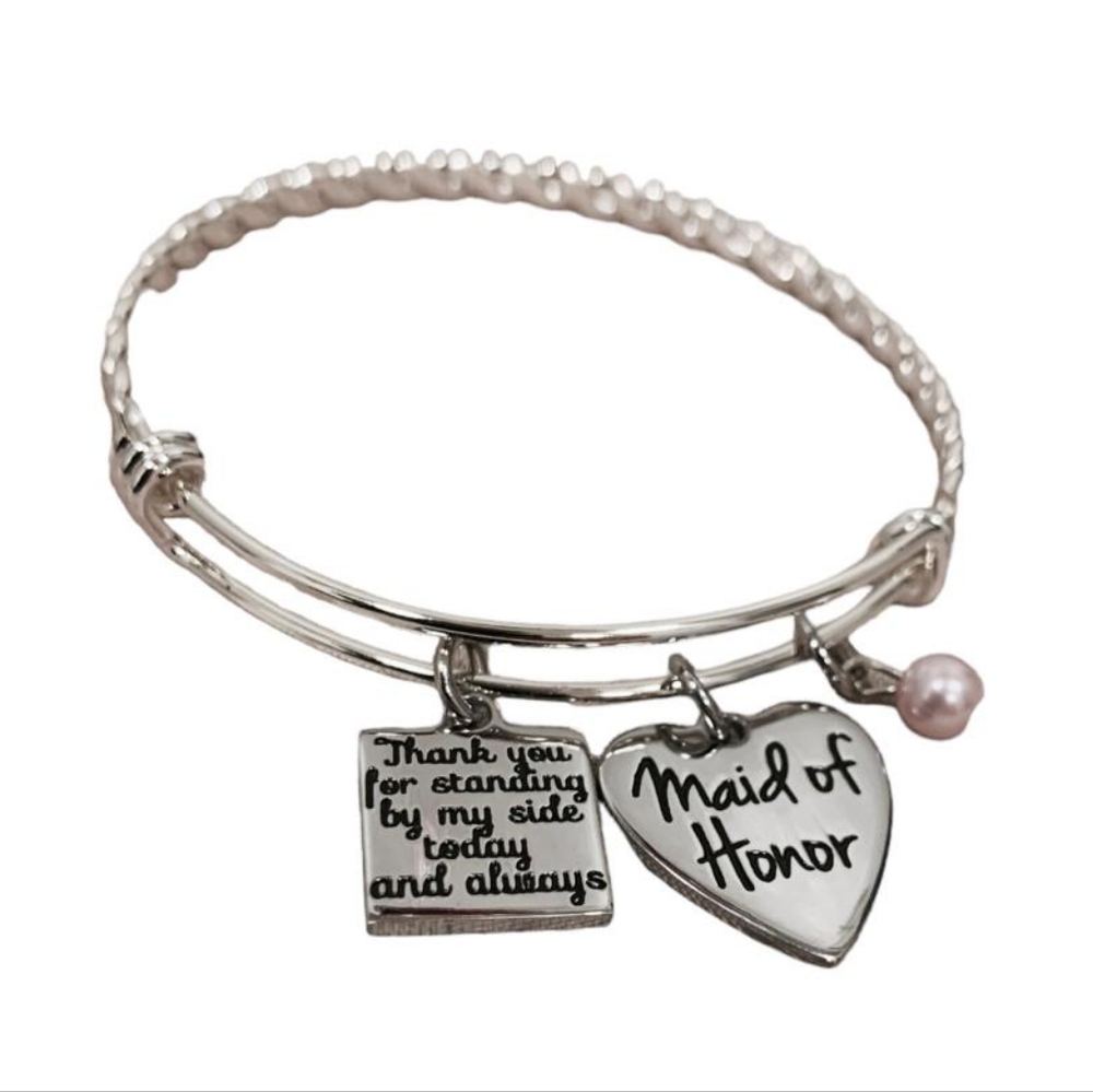 Bracelet, ceremony souvenir, souvenir, nice gift with a thank you phrase.